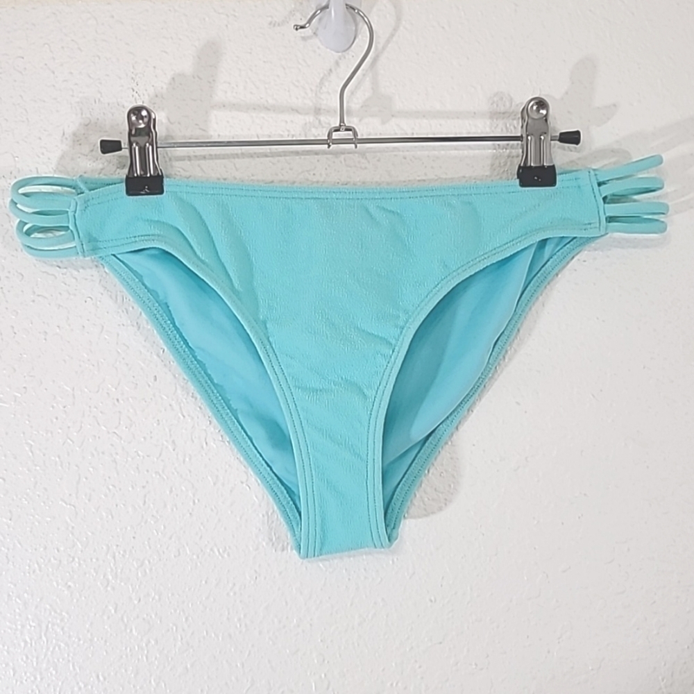 *NWT* DAMSEL Bikini Bottoms Powder Blue Crepe, size XL